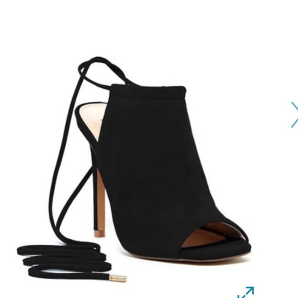Steve Madden Streets open toe heels, sz. 8